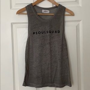 SoulCycle muscle tank